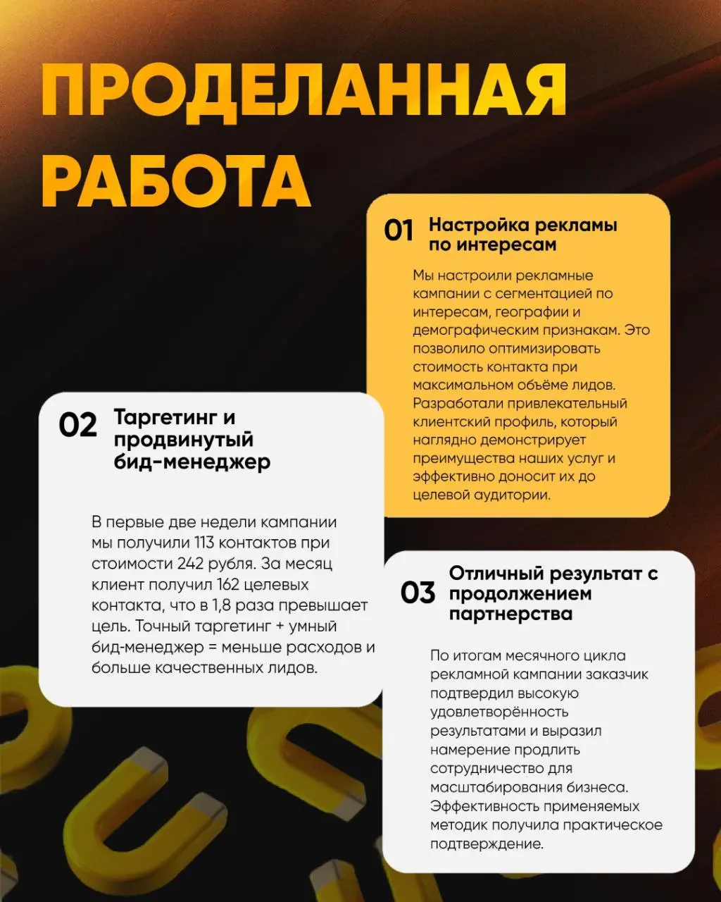 🔘🔘🔘🔘
Кейсы лучше всего показывают результаты нашей работы!
Сегодня расскажу про нишу ДЕТЕЙЛИНГА
Мы создали эффективно работающий канал для привлечения клиентов на Авито!🚀
Прирост по просмотрам
+ 352,2... | Сетка — социальная сеть от hh.ru