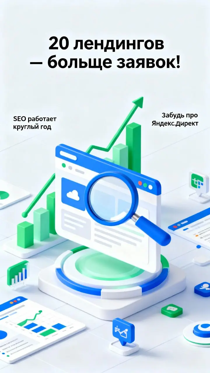 Забудь Директ: 20 SEO-лендингов = вечный трафик для сайта
Ох, скажите честно — хоть раз думали: “Ну кому вообще эти 20 лендингов нужны, кроме айтишников и SEO-фанатов?” А потом глянули на свой старый ... | Сетка — социальная сеть от hh.ru