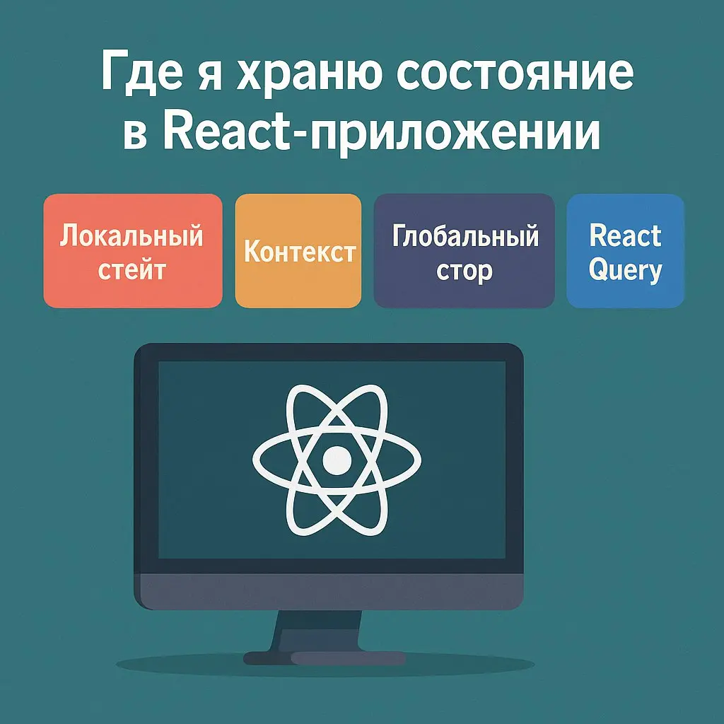 Как я выбираю, где хранить состояние в React-приложении
В React можно запихнуть всё в один глобальный стор и жить в Redux. А можно утонуть в пропсах и коллбэках | Сетка — социальная сеть от hh.ru