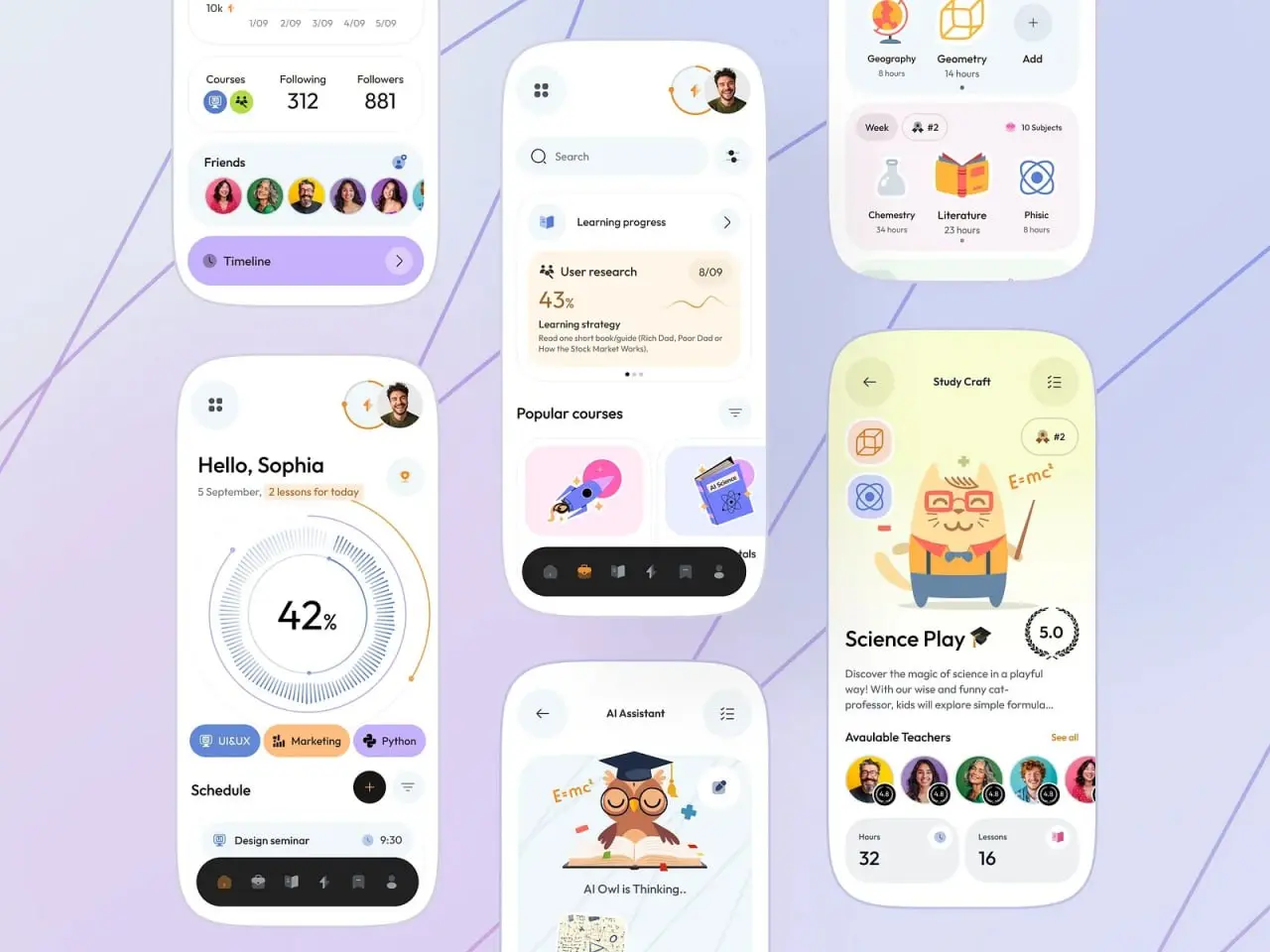 🫶 Подборка UI для вдохновения
🔥 Автор: Tino
🔥 #вдохновение #ui #ux #ресурсы #дизайн #figma #odiz | Сетка — социальная сеть от hh.ru