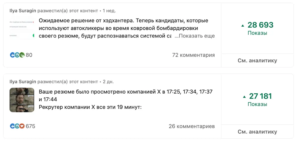 А линкедин-то не мёртвый! | Сетка — социальная сеть от hh.ru