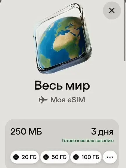 E-SIM для путешествий | Сетка — социальная сеть от hh.ru
