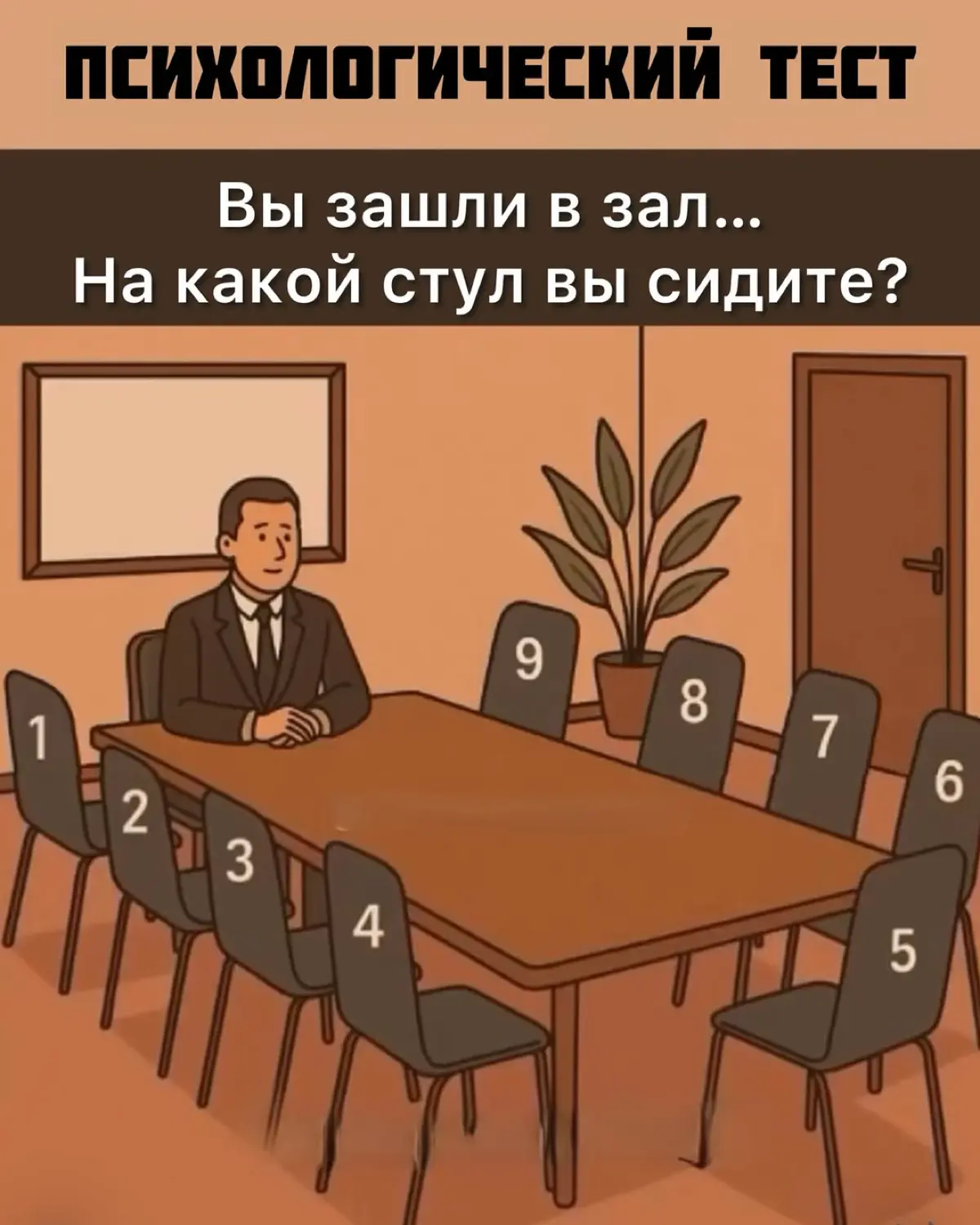 Вы зашли в зал…какой стул вы выберите? | Сетка — социальная сеть от hh.ru