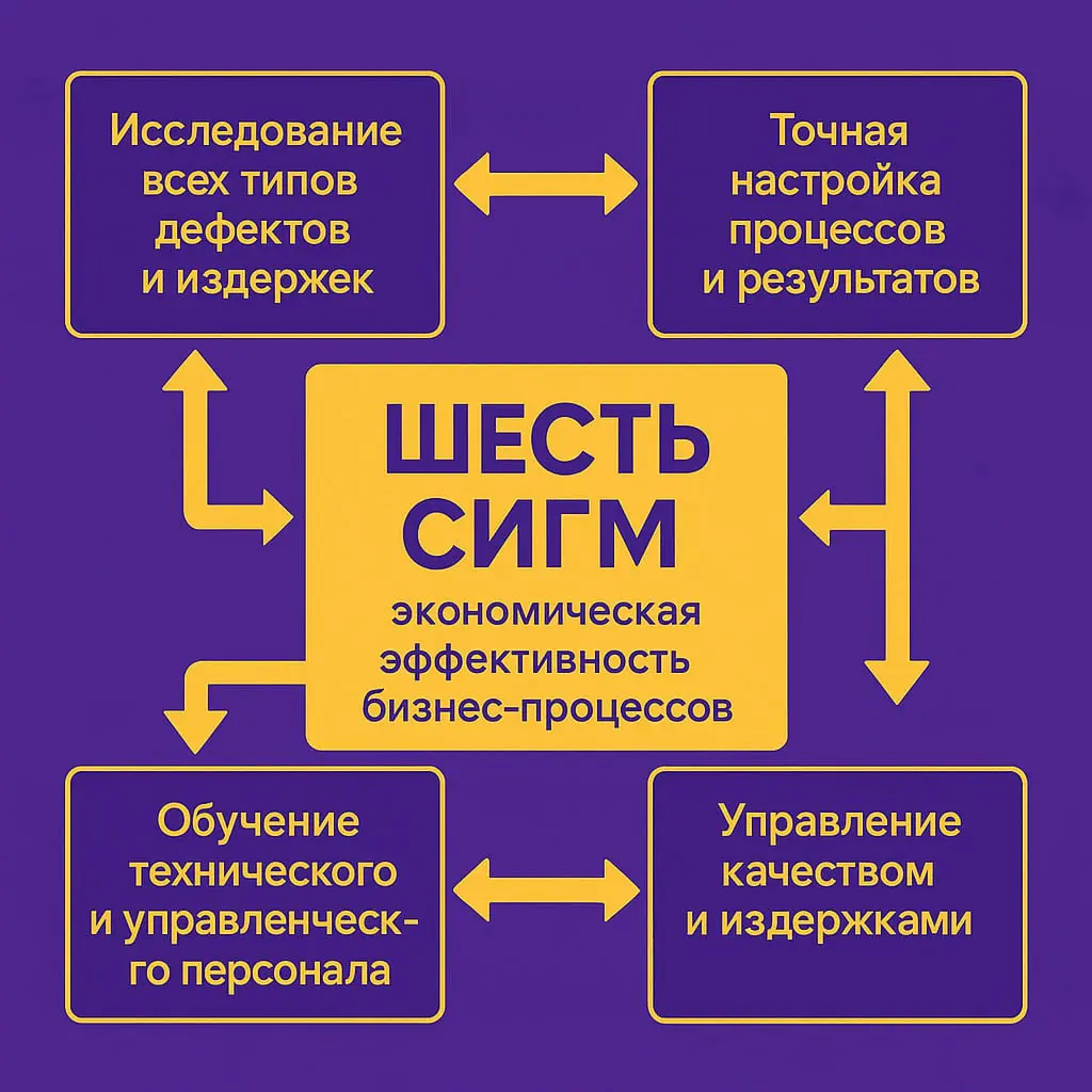 💡 Шесть сигм: как HR может использовать методологию для повышения эффективности
Методология «Шесть сигм» (Six Sigma) давно зарекомендовала себя как инструмент для улучшения процессов в производстве и ... | Сетка — социальная сеть от hh.ru