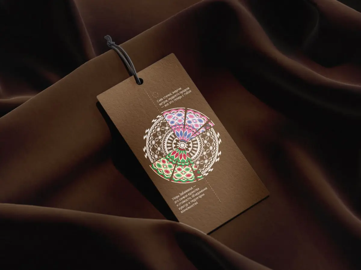 Дизайн крафтовой бирки для этнографического мерча | Сетка — социальная сеть от hh.ru