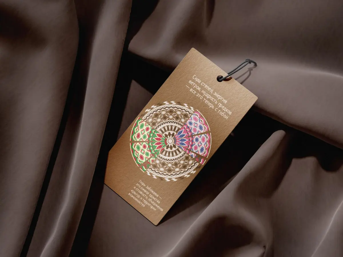 Дизайн крафтовой бирки для этнографического мерча | Сетка — социальная сеть от hh.ru