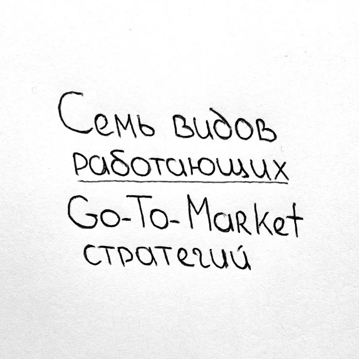 7 видов Go-To-Market стратегий 🎯 | Сетка — социальная сеть от hh.ru
