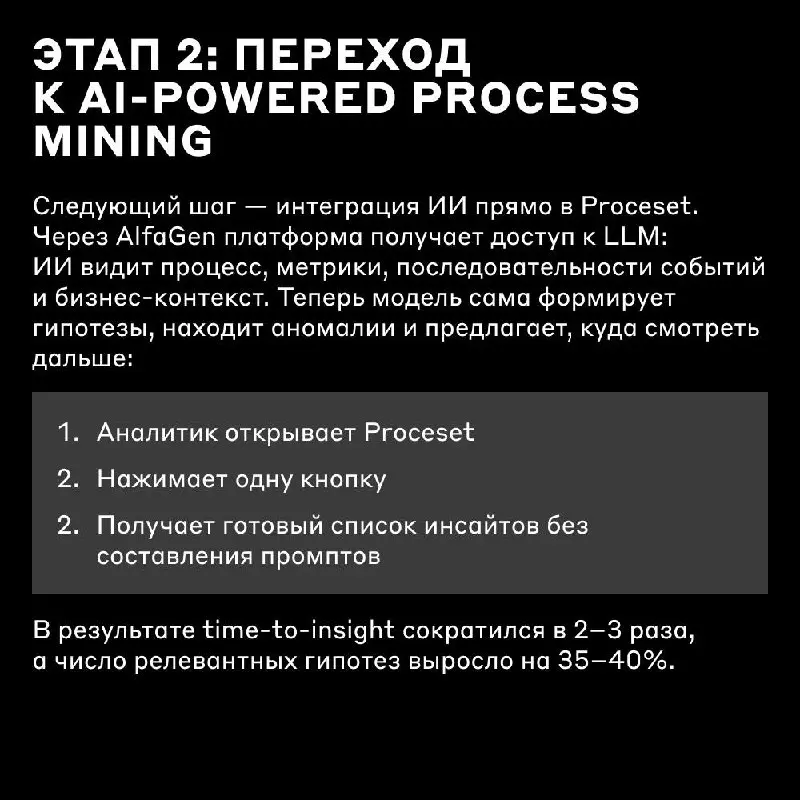 Джарвис, проведи анализ 👨‍💻
Process Mining давно помогает анализировать реальные процессы на основе логов | Сетка — социальная сеть от hh.ru