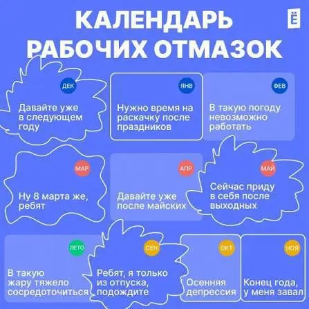 Ваш рабочий календарь просится на пенсию - числа в нем уже закончиваются | Сетка — социальная сеть от hh.ru