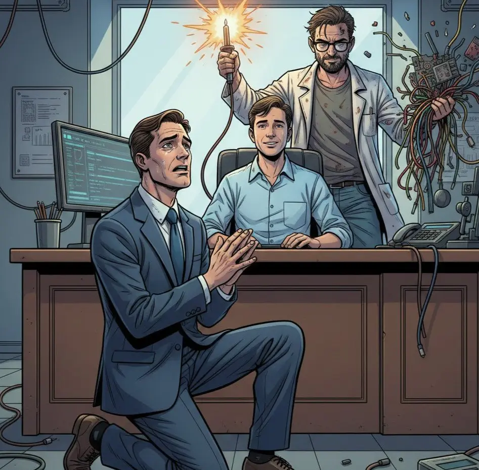 #ШуткаПонедельника  
Что самое страшное может сказать клиент, когда продавец провел идеальную, часовую презентацию продукта?
"Да, всё понятно | Сетка — социальная сеть от hh.ru