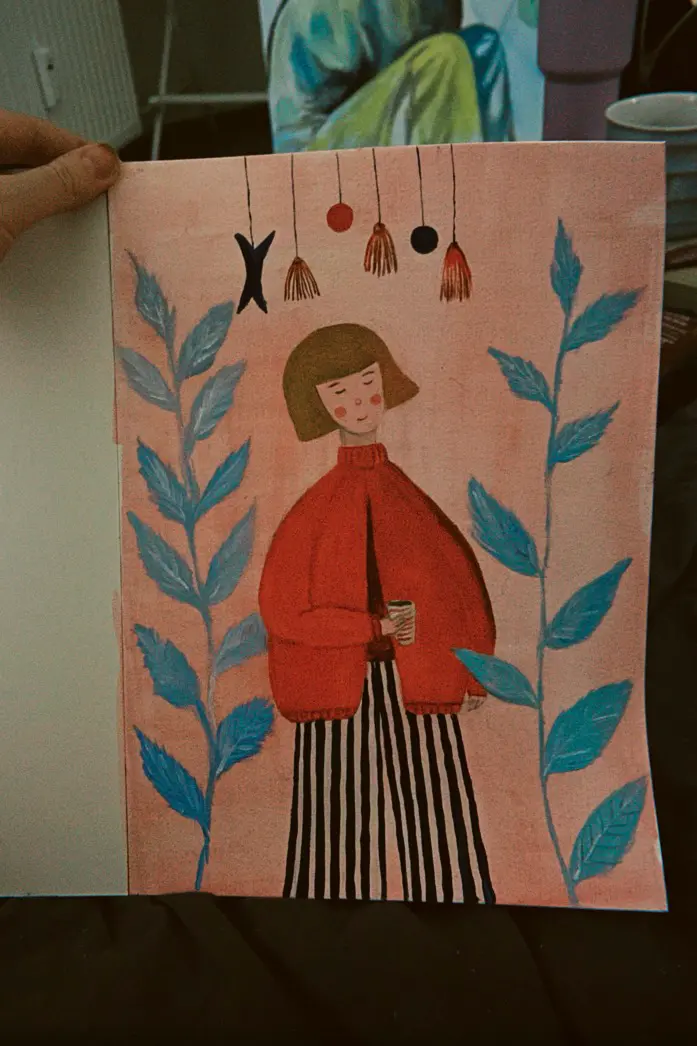 решила устроить себе челлендж, 30 дней рисовать и снимать на видео. попытка сделать маленький шаг на встречу дисциплине. Пока получаются такие забавные чикобрики. | Сетка — социальная сеть от hh.ru