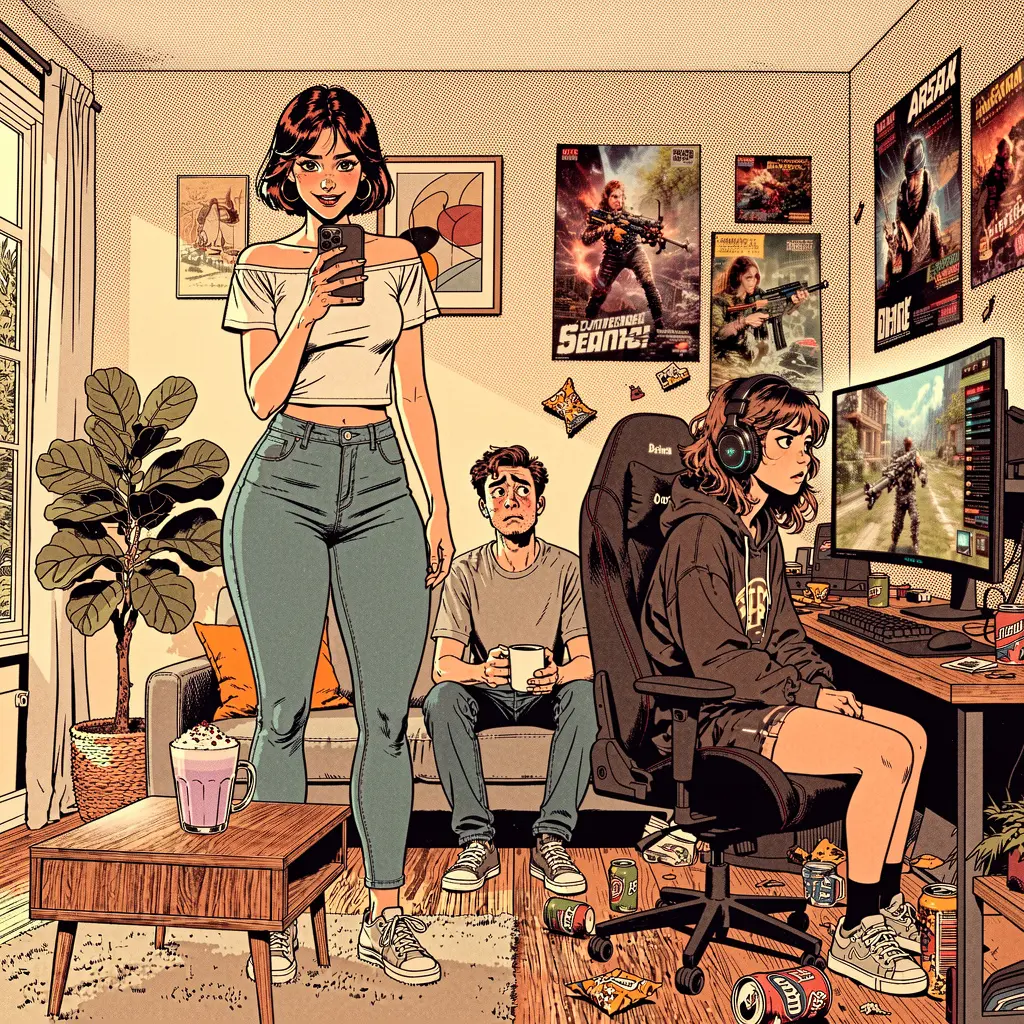 Living with HipsterGirl & GamerGirl: зумеры до зумеров 🎮📱 | Сетка — социальная сеть от hh.ru