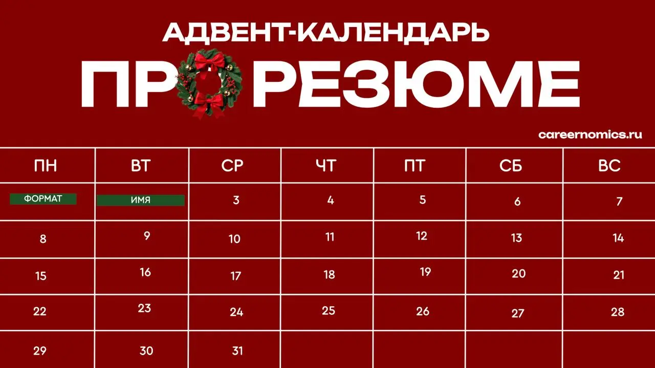 Продолжим нашу адвент-серию очевидным пунктом – в резюме должно быть ваше имя и фамилия (на русском языке, если в русскоязычную компанию) | Сетка — социальная сеть от hh.ru