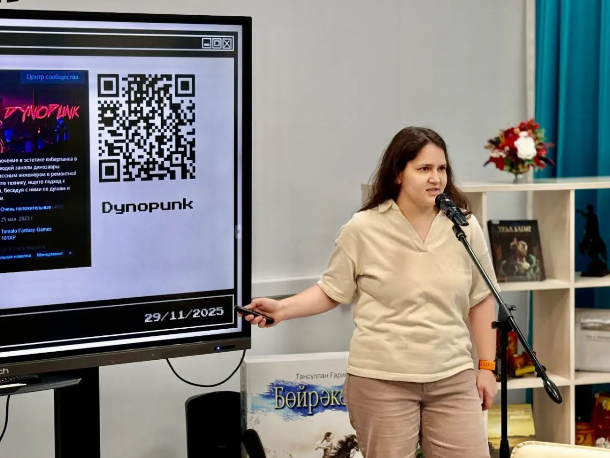 Выступила на встрече разработчиков в Национальной библиотеке Республики, где представила свой проект «Сквозь ветер».
Просмотрела работы участников, обсудили общие проблемы и подходы к разработке | Сетка — социальная сеть от hh.ru