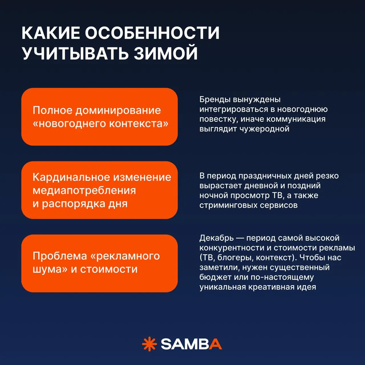 ⚡️ Как меняется потребление медиа в зимний период?
Новогодний переполох в сторону, давайте на цифрах Mediascope посмотрим — что нужно учесть, чтобы ваши рекламные зимние кампании хорошо сработали
🔣 де... | Сетка — социальная сеть от hh.ru