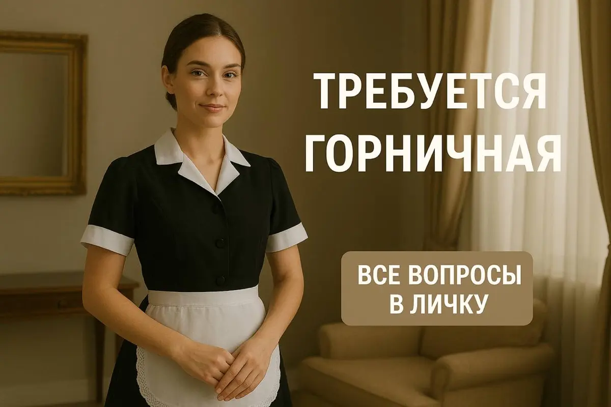 Мы в поисках Горничной в загородную резиденцию! | Сетка — социальная сеть от hh.ru
