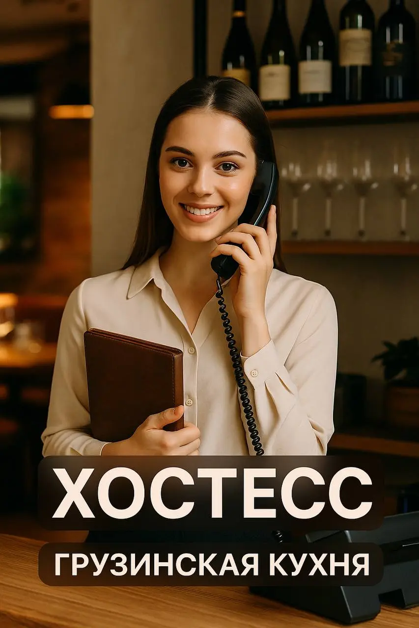🔥 В ресторан грузинской кухни требуется Хостесс
🕒 Условия
• График 11:00–23:00, плавающий 2/2 или 3/3
• Ставка 3 800 ₽ + чаевые от официантов
• Выплата 2 раза в месяц
• Бесплатное питание
📌 Требования... | Сетка — социальная сеть от hh.ru
