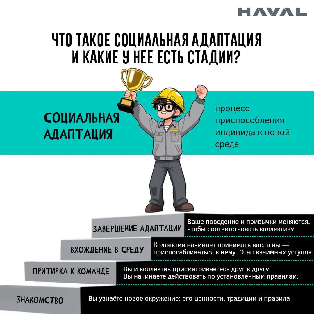 🤝 Свой среди своих: как быстро влиться в новый коллектив?
Адаптация самый многогранный и всеобъемлющий процесс | Сетка — социальная сеть от hh.ru