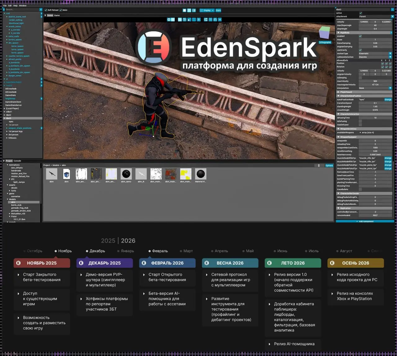 EdenSpark: ещё одна платформа для создания игр | Сетка — социальная сеть от hh.ru