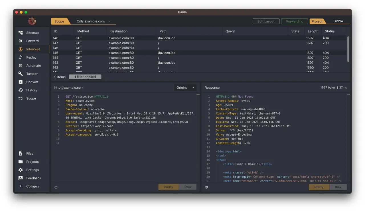 Многие знакомы с лабами от создателей Burp, но у Caido есть своя версия
Web Security Labs
https://labs.cai.do/ | Сетка — социальная сеть от hh.ru