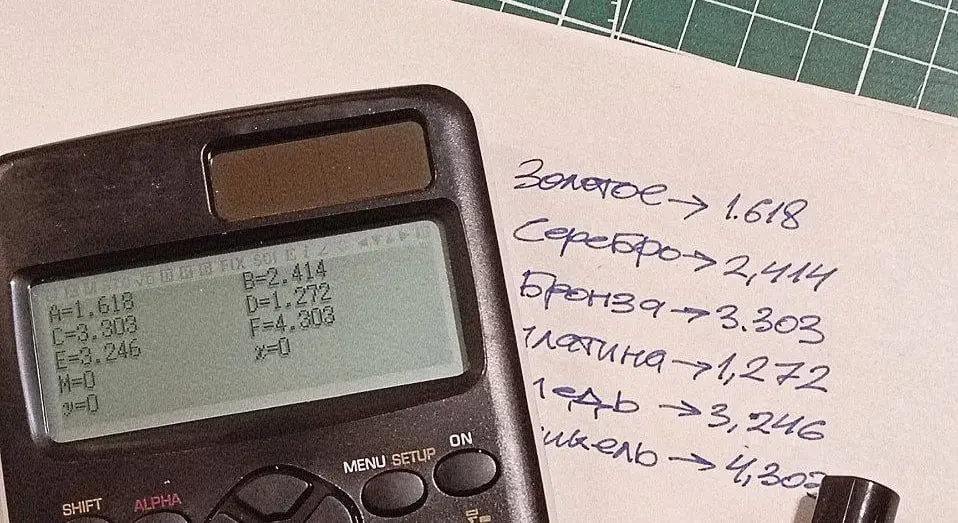 О пропорциях
Золотое сечение (φ ≈ 1,618) — наиболее известная гармоническая пропорция | Сетка — социальная сеть от hh.ru