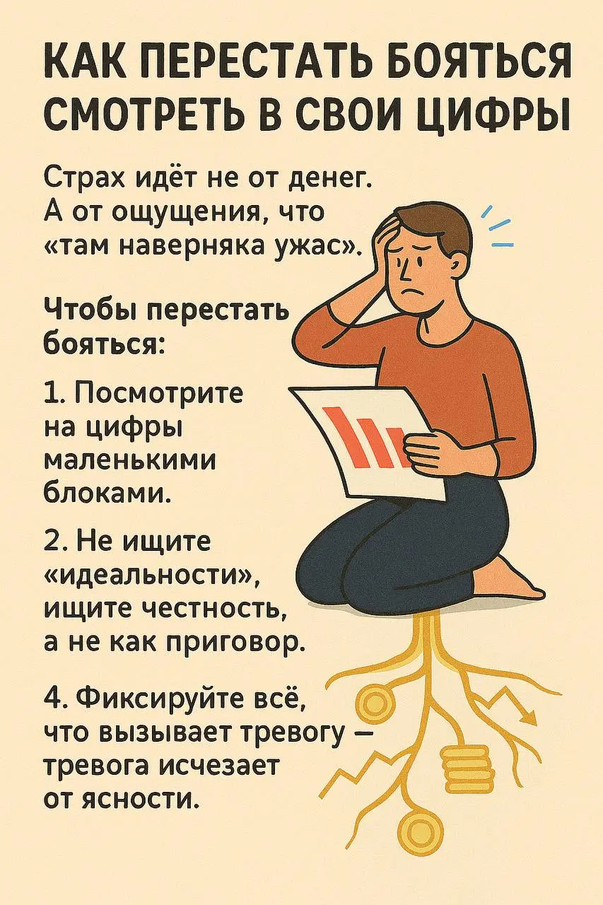 Как перестать бояться смотреть в свои цифры | Сетка — социальная сеть от hh.ru