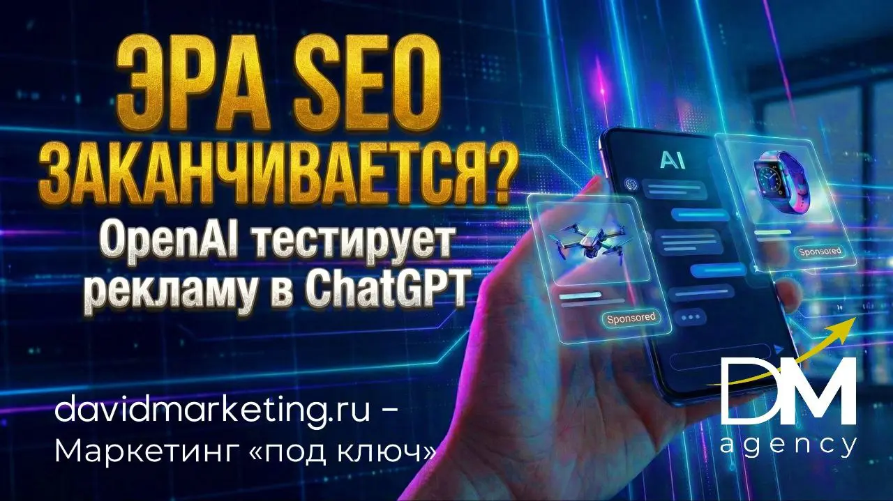 ​🚨 ЭРА SEO ЗАКАНЧИВАЕТСЯ? OPENAI ТЕСТИРУЕТ РЕКЛАМУ В CHATGPT.
​
Пока рынок спорит о блокировках мессенджеров, настоящая революция тихо происходит в коде Android-приложения ChatGPT | Сетка — социальная сеть от hh.ru