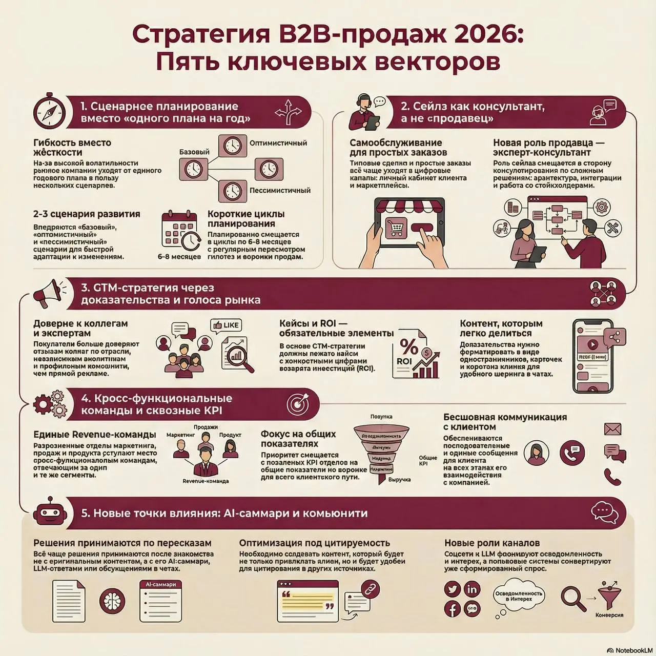 Тренды B2B‑продаж 2026, которые стоит заложить в план уже сейчас
Последние несколько дней разбираю аналитику, отчёты, статьи по B2B‑рынку | Сетка — социальная сеть от hh.ru