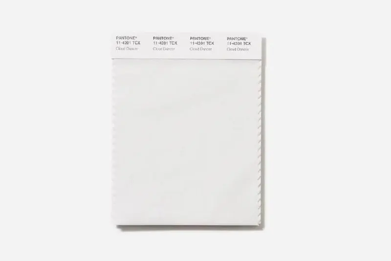 Pantone назвал цвет 2026 года — Cloud Dancer. Это оттенок белого (PANTONE 11-4201), который компания описывает как «символ спокойствия и чистый холст». Кстати, впервые за 26 лет цветом года стал белый | Сетка — социальная сеть от hh.ru