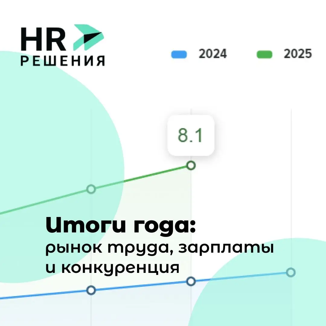 Итоги года: рынок труда, зарплаты и конкуренция. | Сетка — социальная сеть от hh.ru