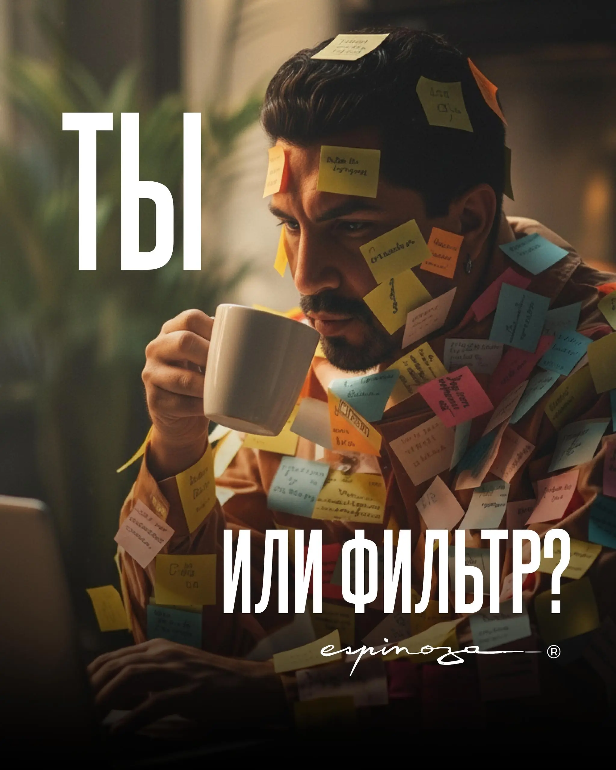 Утро. Кофе. И мозг уже атакуют десятки мыслей: "сделать", "ответить", "не забыть", "проверить", "подумать"... Знакомо? ☕️
Вот эта картинка идеально передаёт то, о чём я недавно услышал в одной записи | Сетка — социальная сеть от hh.ru