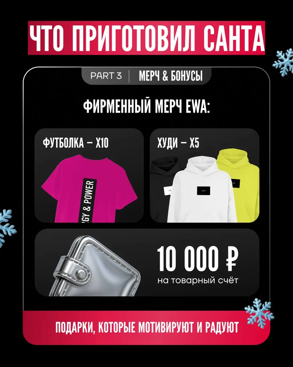 Самый масштабный розыгрыш в истории EWA теперь в формате карусели! Пропускать не рекомендуется 🎆
Открой новый год на максимум — тебя ждут призы, которые невозможно не захотеть!
ТОП-3 причины, чтобы уч... | Сетка — социальная сеть от hh.ru
