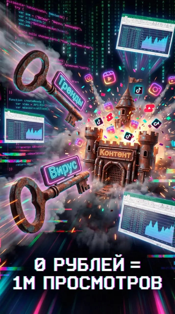 Тренд-Вотчер: я написал этот код, чтобы ты перестал платить за воздух.
Пока вы сливаете бюджет на подписки, которые обещают «аналитику», я взломал систему. Серьезно | Сетка — социальная сеть от hh.ru