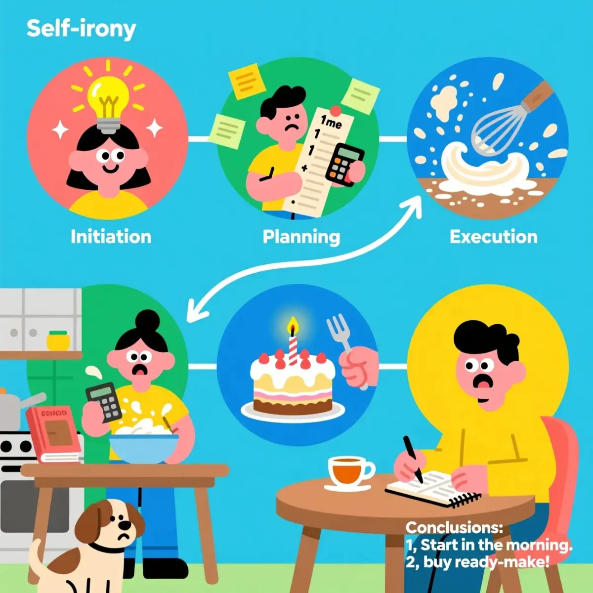 Жизненный цикл проекта: От «Эврики!» до «Да ладно?» за 6 простых шагов 😅  
Слышали про «жизненный цикл проекта» и думали, что это не про вас? Как бы не так! Вы — главный менеджер проекта под кодовым н... | Сетка — социальная сеть от hh.ru