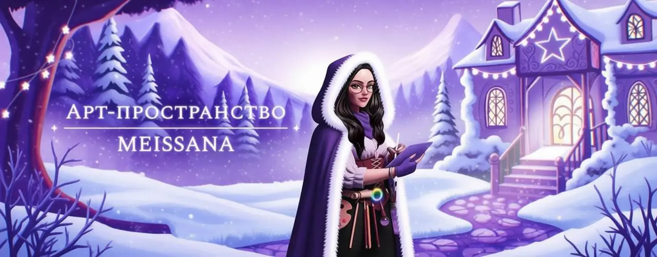 Переодела свое арт пространство в зимние одежды и засыпала все снегом ❄️✨ | Сетка — социальная сеть от hh.ru
