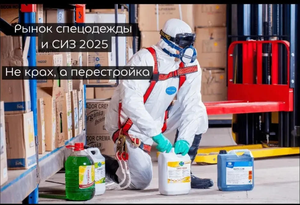 Рынок спецодежды и СИЗ в 2025: не крах, а перестройка. | Сетка — социальная сеть от hh.ru