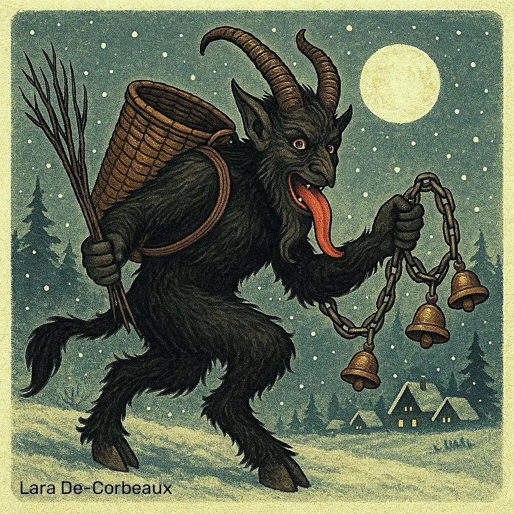 🔔 Спутник Святого Николая: история Крампуса и его ночи. | Сетка — социальная сеть от hh.ru