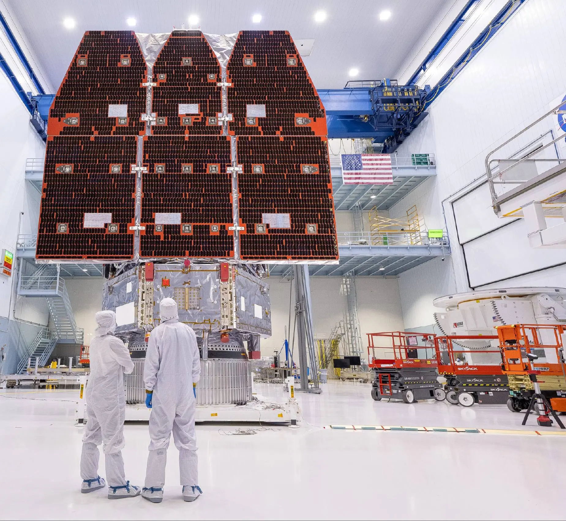 Преемник «Хаббла»: Roman Space Telescope собран
NASA завершило сборку космического телескопа Nancy Grace Roman Space Telescope — нового орбитального смотрящего, позиционируемого как преемника «Хаббла»... | Сетка — социальная сеть от hh.ru