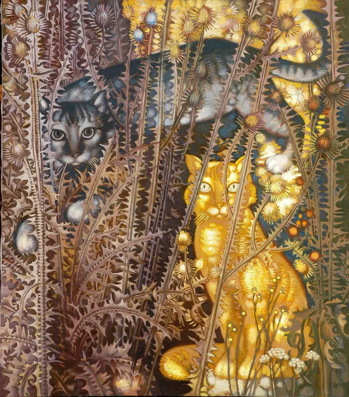 Николай Ерышев,
"В зарослях репейника"
Воскресный #Арт@poldner #Коты@poldner | Сетка — социальная сеть от hh.ru