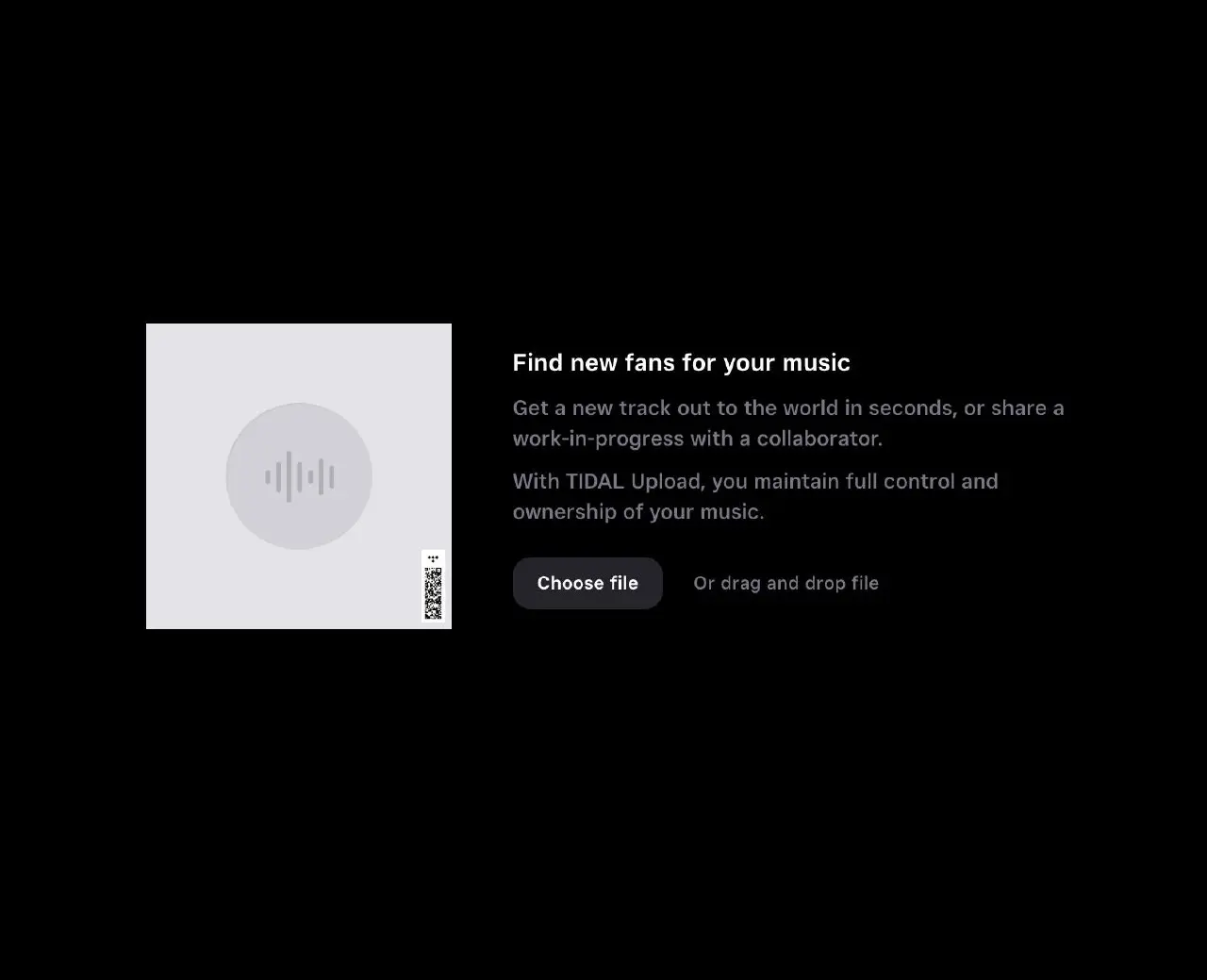 🔔#digest — TIDAL запустил прямую загрузку треков для независимых артистов
У TIDAL появилась функция Upload — теперь музыканты могут загружать свои треки напрямую на платформу, без дистрибьюторов и под... | Сетка — социальная сеть от hh.ru