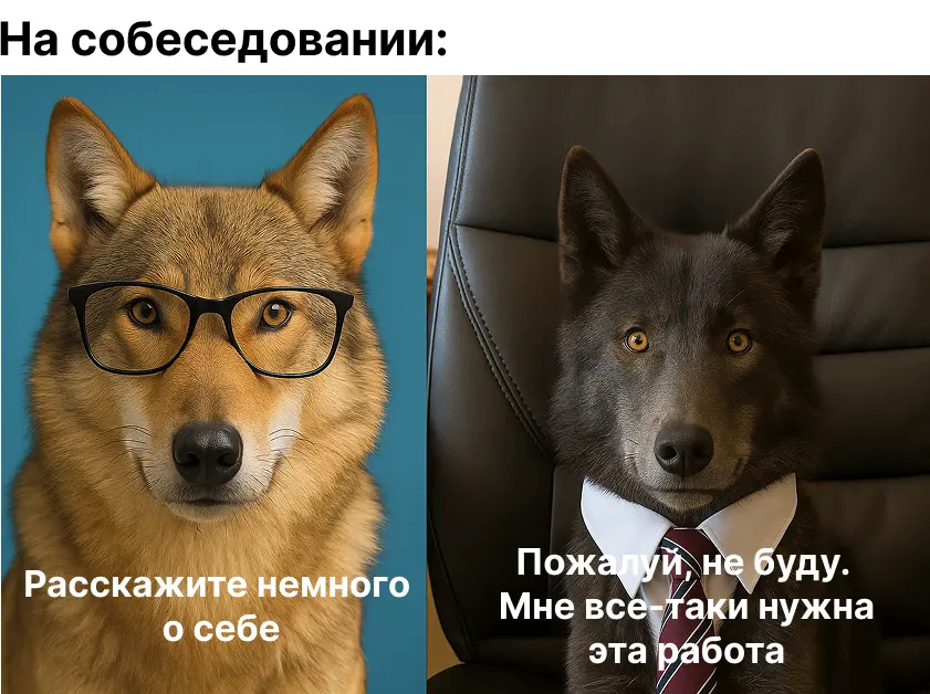 Может ты и есть тот самый волк в IT | Сетка — социальная сеть от hh.ru