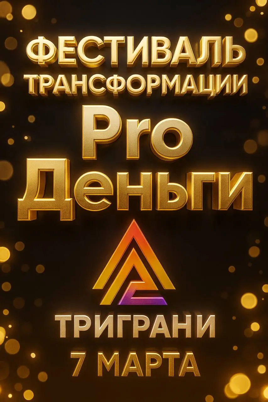 Я с партнерами создаю Фестиваль Трансформации ТриГрани
Вот так спонтанно.
7 марта пройдет
Сейчас идет большая закадровая работа. Будет мощно и масштабно | Сетка — социальная сеть от hh.ru