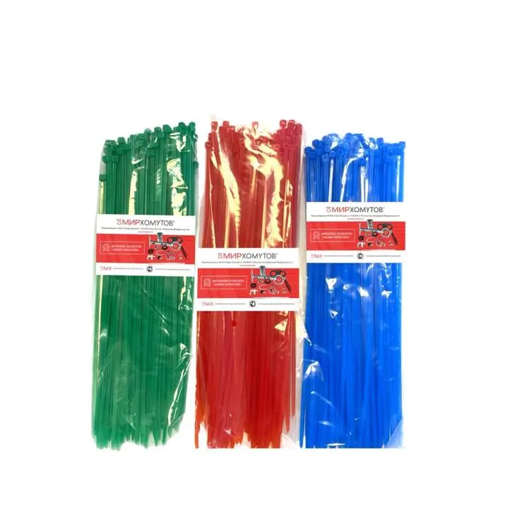 Компания «Мир Хомутов» представила очередную новинку - цветные пластиковые стяжки
Стяжки соответствуют европейским стандартам ТУ 56650483 | Сетка — социальная сеть от hh.ru