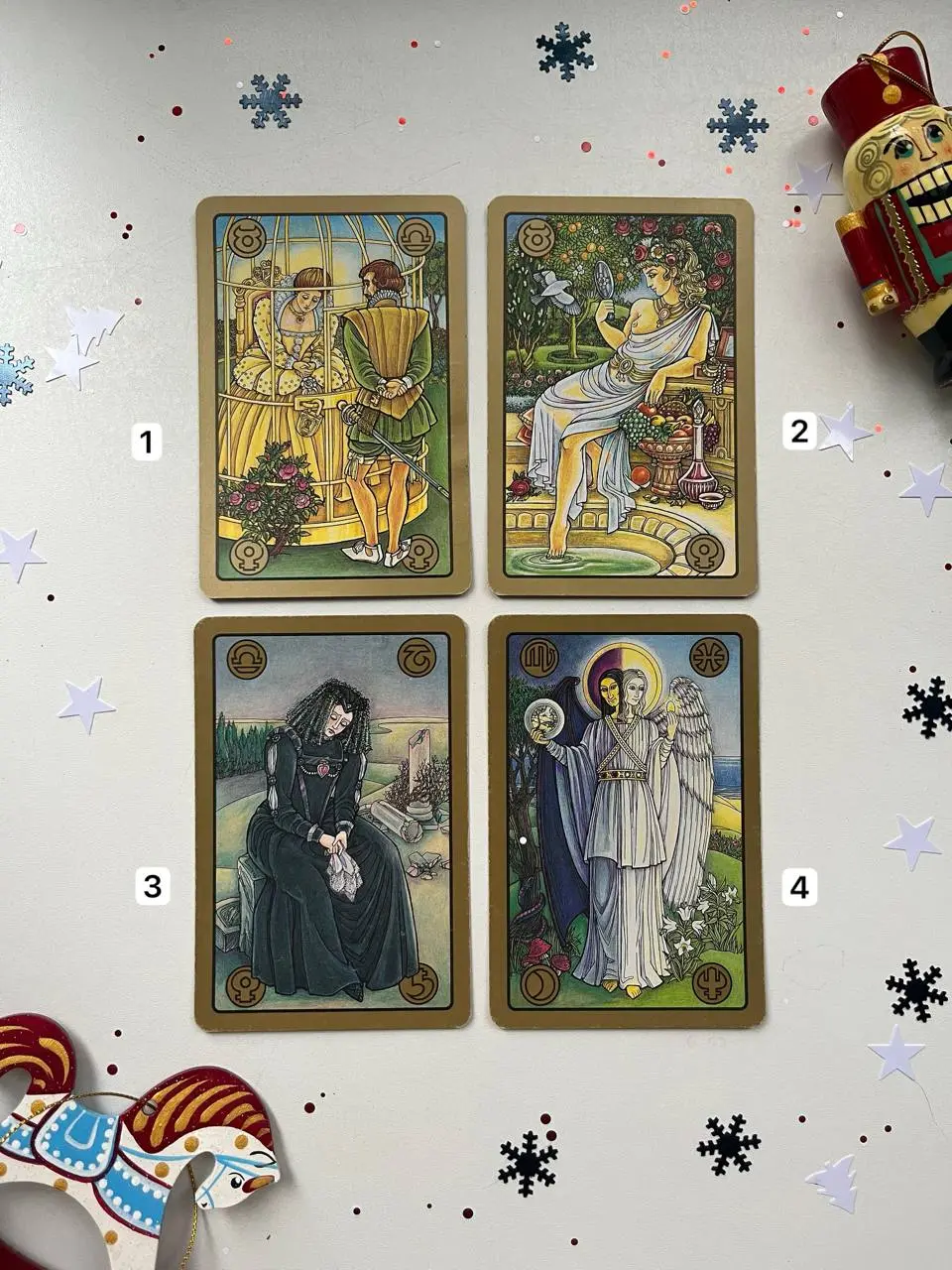 🪐🪐🪐🪐🪐🪐🪐🪐🪐🪐🪐
На этой неделе карты рисуют сильный контраст - от заботы о себе до прощания с прошлым, от искушения красивыми иллюзиями до выбора между свободой и комфортом | Сетка — социальная сеть от hh.ru