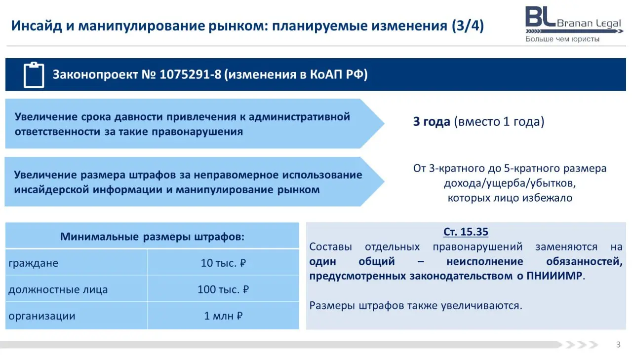 🔏 Масштабные изменения по инсайду и манипулированию рынком: обзор законопроектов
В Госдуму внесены законопроекты, которые существенно реформируют систему противодействия неправомерному использованию и... | Сетка — социальная сеть от hh.ru