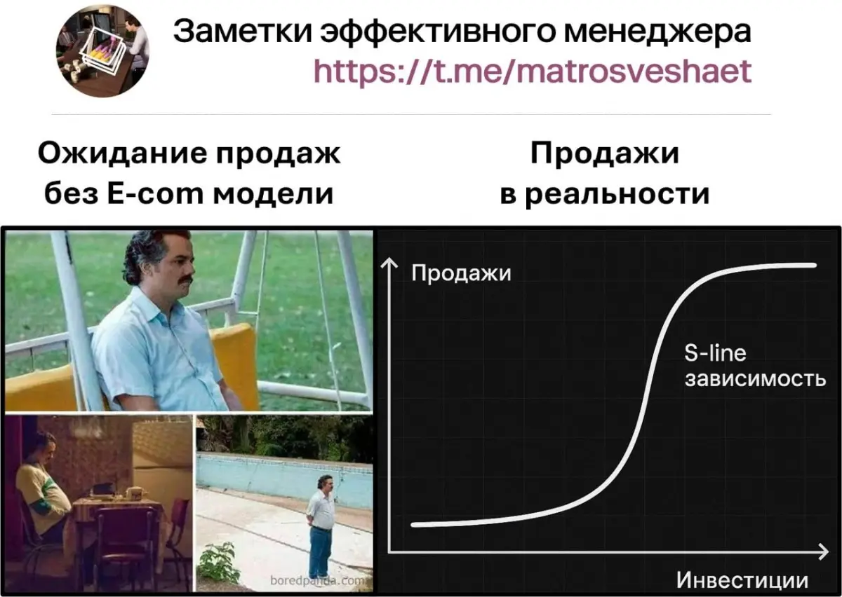 Про возможности, S-line, или почему продажи растут нелинейно | Сетка — социальная сеть от hh.ru