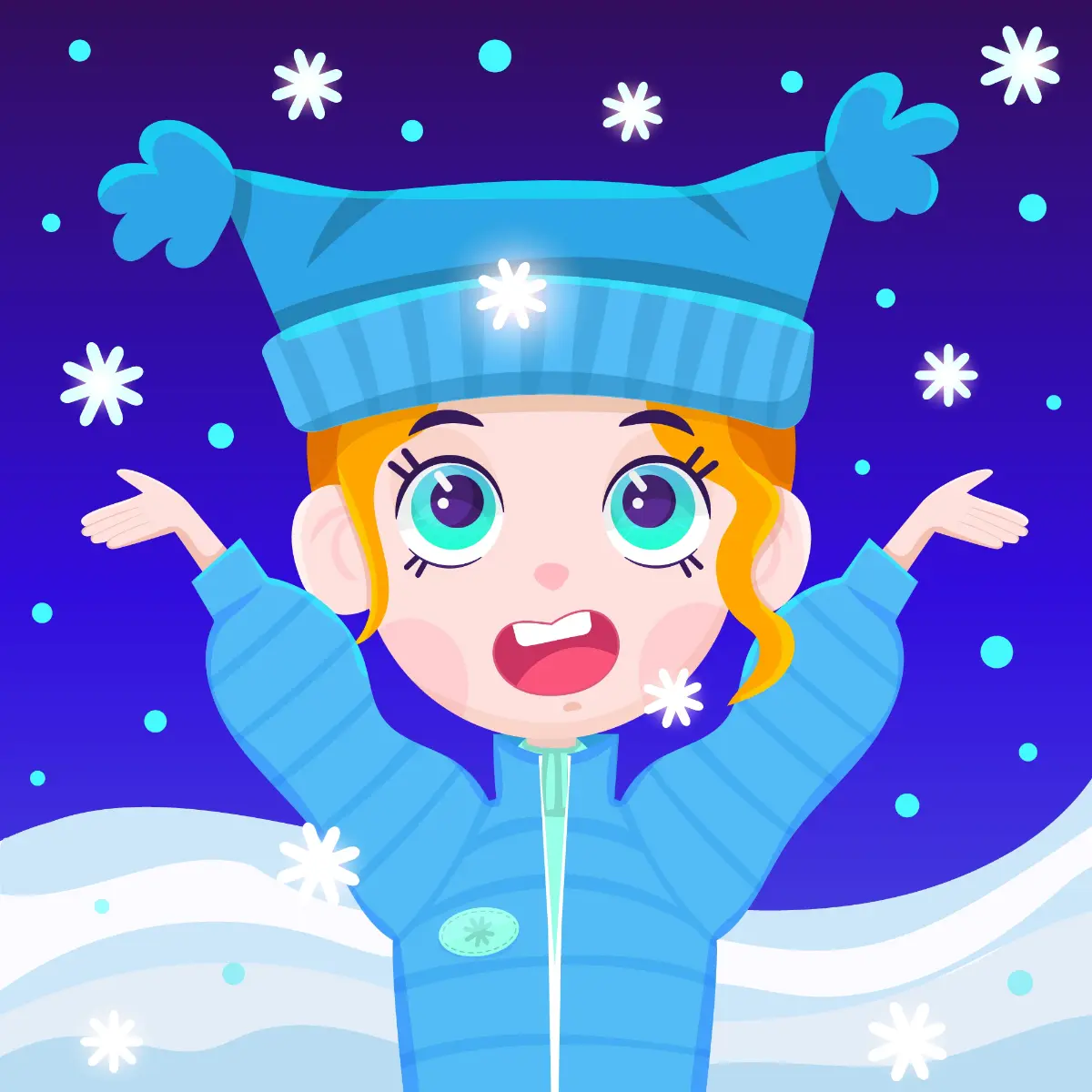 Настоящая зима - это, когда снег 😍 | Сетка — социальная сеть от hh.ru