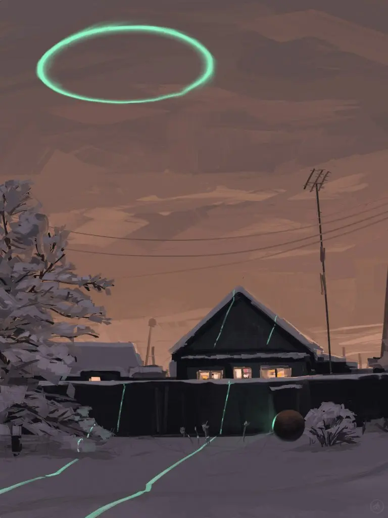«Тихий вечер» 2015 год #Иллюстрация | Сетка — социальная сеть от hh.ru