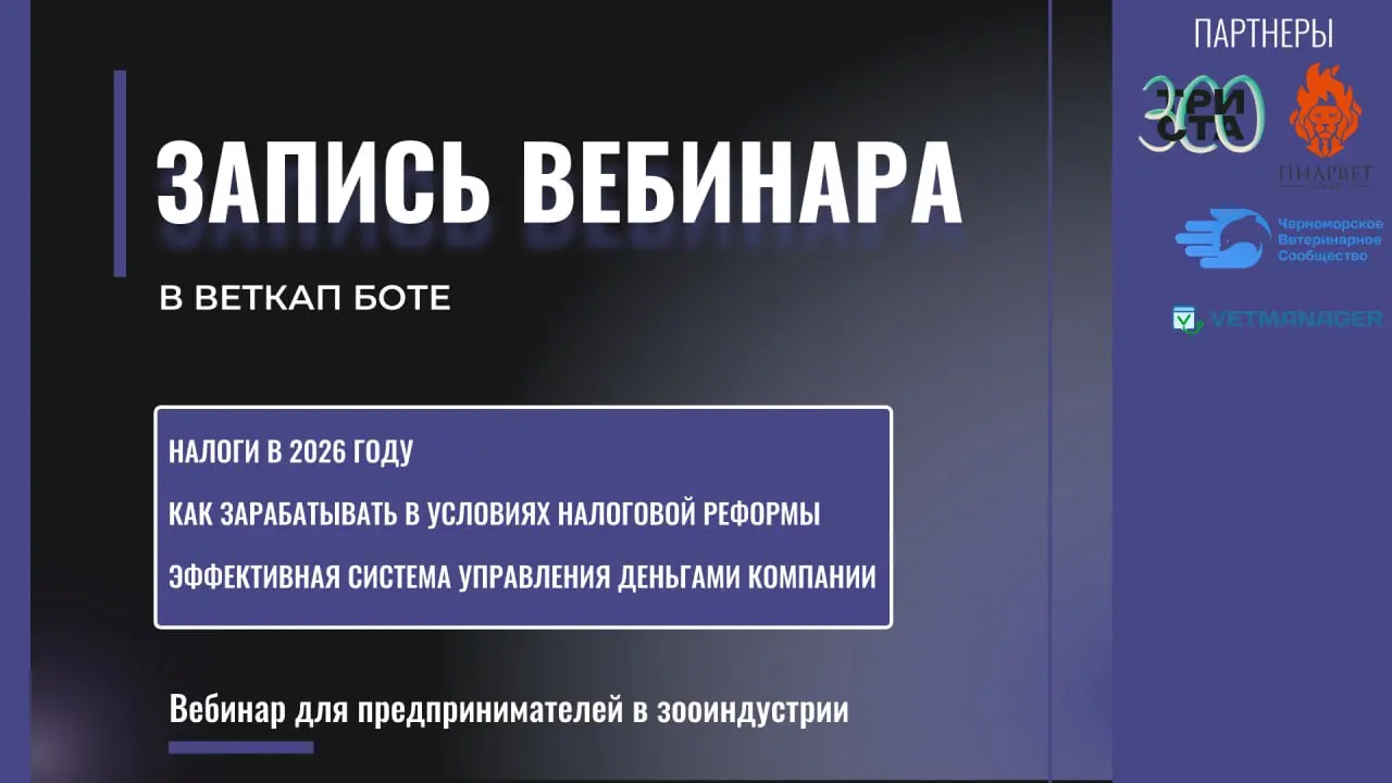 🔥 Пропустили вебинар с Никитой Чернявским? У вас ещё есть шанс всё увидеть!
В боте «Веткап» открыта запись ключевого вебинара, где вы получите:
🟣 детальный разбор налоговой реформы;
🟣практические сове... | Сетка — социальная сеть от hh.ru