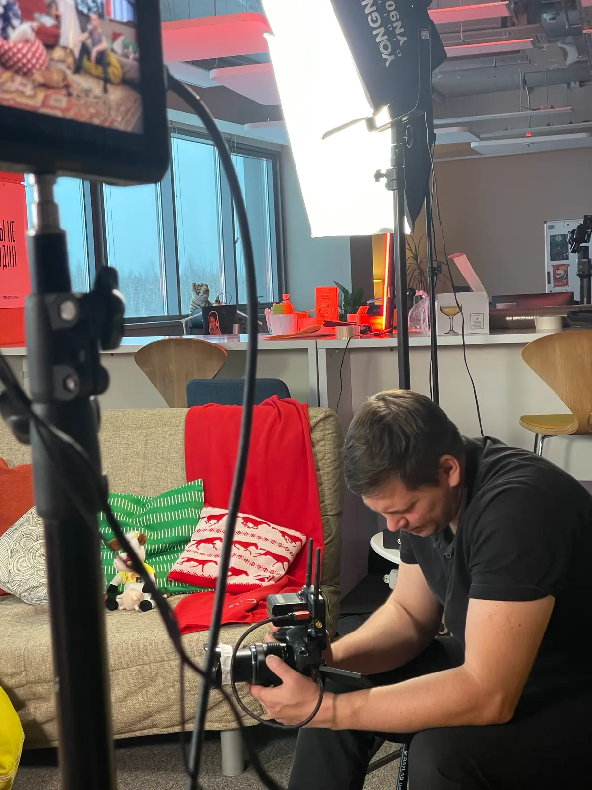 Съемка видео интервью и подкастов Екатеринбург | Сетка — социальная сеть от hh.ru